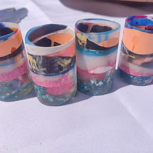 resin shot glasses for sale