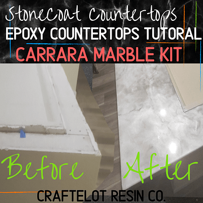 StoneCoat Countertops Epoxy Resin Countertopstops Tutorial