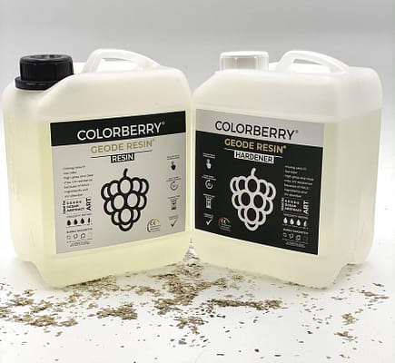 colorberry geode resin best high viscosity resin for art projects