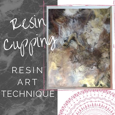 Resin Art Cupping Technique