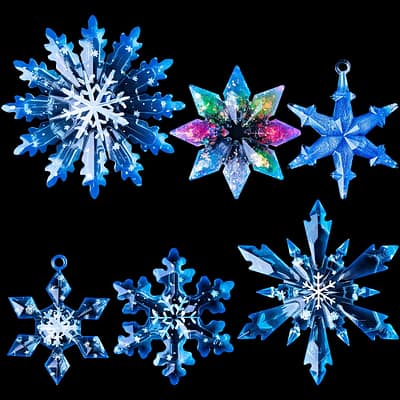Let's Resin Snowflake Ornament Resin Molds